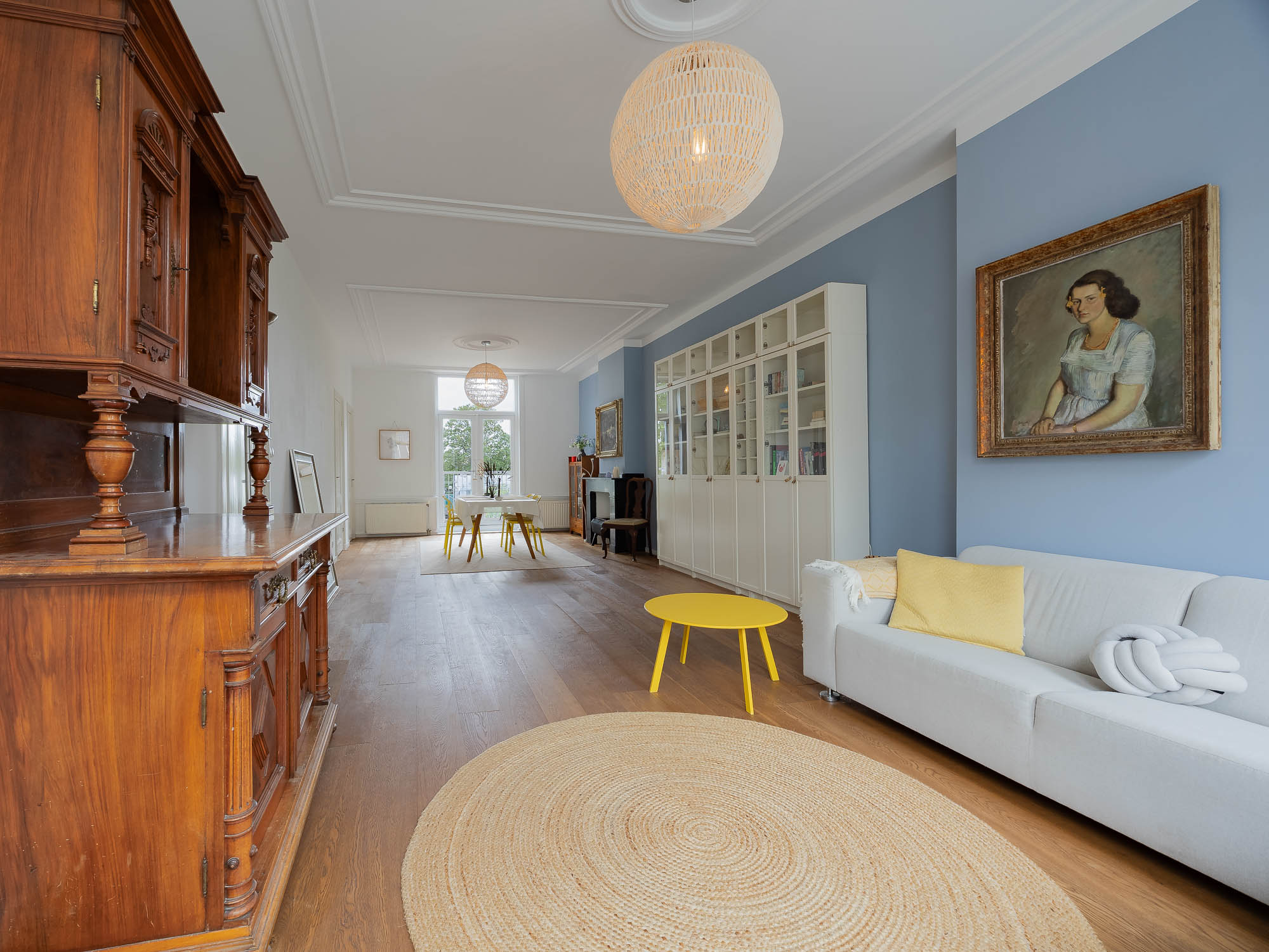 Open plan living interior photography Den Haag